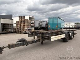 KRONE ZZ/DC07 TANDEM-LAFETTE, STANDARD,   BPW-ACHSEN, HECKABSTüTZUNG