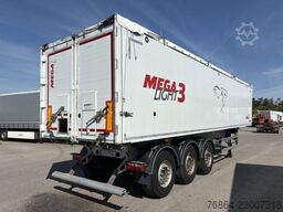 MEGA ALU-KIPPMULDE 55M³, SAF-ACHSEN, ROLLPLANE, KOMBIKLAPPE, STEHPODEST