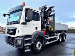 MAN TGS 33.470BL-KRANCONTAINER!!-FUNK-TOPZUSTAND