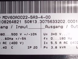 SEW Eurodrive MDV60A0022-5A3-4-00