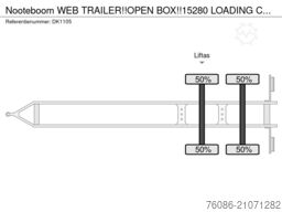 Nooteboom WEB TRAILER!!OPEN BOX!!15280 LOADING CAPACITY!!