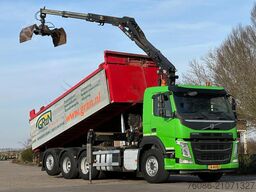 Volvo FM 430 !!8X4 TRIPLE!! EURO6!! Z-KRAAN!!/KIPPER!...