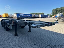 Van Hool 3-ASSIGE OPLEGGER 20FT/30FT ADR CHASSIS / galva...