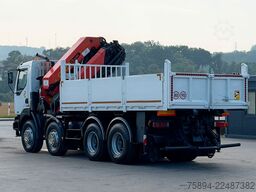 RENAULT KERAX 420 DCI *KIPPER 5,35m + PK 44 002/FUNK*8x4