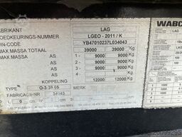 LAG O-3-39 05 20 FT Chassis / BPW Axles / Drumbrakes