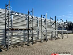 19,6 lfm Palettenregale für Außenbereich H: 4,5m , 3000 kg Fachlast , FVZ