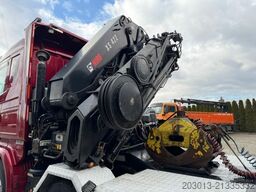 SCANIA R580 LB 8x2*6 HNB SZM mit Kran HIAB XS 422