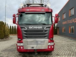 SCANIA R580 LB 8x2*6 HNB SZM mit Kran HIAB XS 422