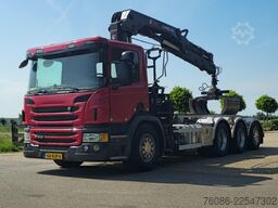 Scania P410 KRAAN/CONTAINER!! ZERO EMISSIES 2030!!TOP