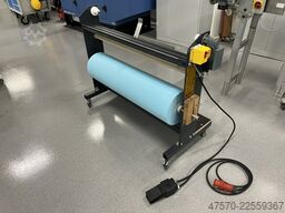 Automatic cloth rewinder for offset printing machines Vliesstoff Kasper