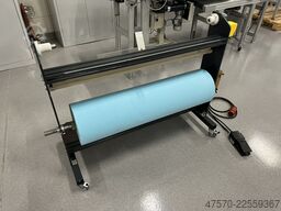 Automatic cloth rewinder for offset printing machines Vliesstoff Kasper