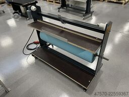 Automatic cloth rewinder for offset printing machines Vliesstoff Kasper
