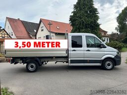 VW CRAFTER PRITSCHE DoKa TEMP. KLIMA NAVI AHK SHZ