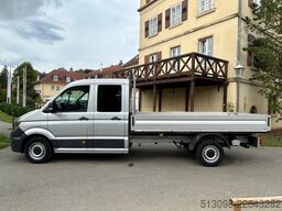 VW CRAFTER PRITSCHE DoKa TEMP. KLIMA NAVI AHK SHZ