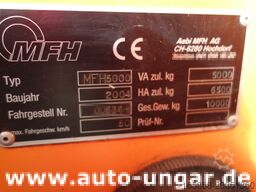Aebi MFH 5000 Kehrmaschine Baujahr 2004 4-Rad