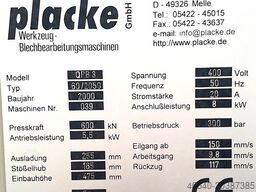 PLACKE OPB 3 60/2050