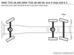 MAN TGS 28.480 MAN TGS 28.480 BL 6x4-4 Hiab 228-6 3...