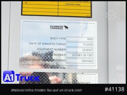 SCHMITZ SKO 24, Tiefkühl, CarrierHE 19 Lift  1974 Bstd.