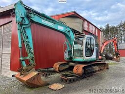 Kobelco sk135SRLC w/ sanding bucket and digging bucket