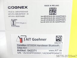 Cognex DMR-8700DX-B-E Kabelloser Barcodescanner SN: IE230704293 - !