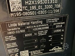 Linde H 80 D-03/900 EVO Kabine STVO ZVG
