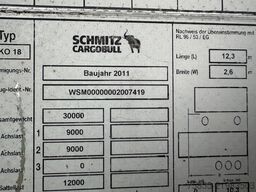 Schmitz SKO18/LZG-11.60 EP45 COOL Steering Axle / SAF D...
