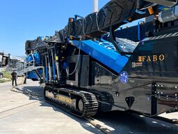 FABO Tracked Screening Plant Mobile Screening Plant FTS-1560