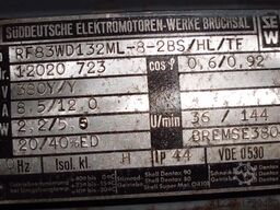 SEW-EURODRIVE RF83WD132ML-8-2BS/HL/TF