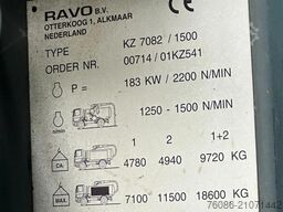 DAF CF 75.250 WITH RAVO KZ7082/150 VACUUM / CHANNEL...