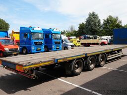 Pacton 3 axle Flatbed trailer with twistlocks mega
