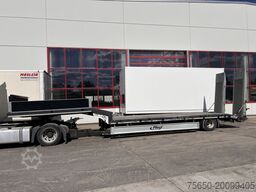 Fliegl SES210  1 Achs Satteltieflader