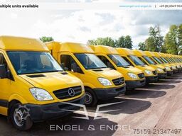 mercedes-benz SPRINTER 310 CDI MAXI EURO-5 KOFFER DURCHGANG REGALE KAMERA SERVICE
