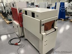 E Shrink Packaging LB-728 + LB-201 Angle Sealer with Shrink Tunnel