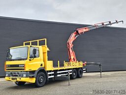 DAF CF 85.330 ATI / 40 t/m CRANE / KRAN / 8.500 km!
