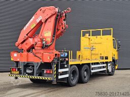 DAF CF 85.330 ATI / 40 t/m CRANE / KRAN / 8.500 km!