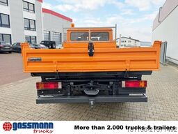 Mercedes-Benz Vario 816 D 4x2 Doka, 2x AHK, Meiller Kipper,