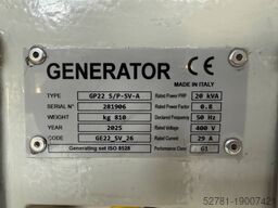Perkins 404J-22G - 22 kVA - Stage V Genset - DPX-19906