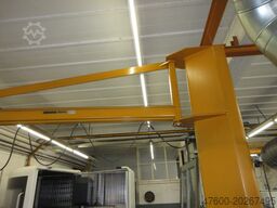 Demag KBK Kran Drehkran Hallenkran 3,5m Demag KBK2 1000Kg + Demag DK Kettenzug