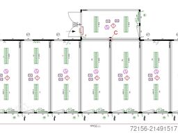 Container Lagercontainer Bürocontainer 117m²