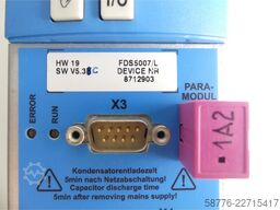 Stöber FDS50007/L Posidrive MDS5000 . 49029 Ge. Nr: 8706279 SN: 8712903