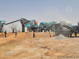 Constmach Mobile Rock Crushing Plant 120-150 tph mobile rock crushing plant