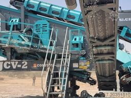 Constmach Mobile Rock Crushing Plant 120-150 tph mobile rock crushing plant