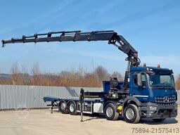 MERCEDES-BENZ AROCS 3246 * HIAB 477 F-7 HIPRO + FUNK / 8x2!