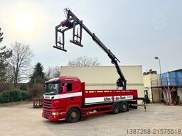 SCANIA R400 6x2 Baustoff + Hiab 166k Kran / 01/27 TÜV