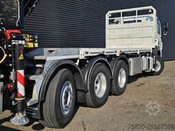 DAF CF 530 8x4 / RETARDER / FASSI F545 CRANE / KRAN...