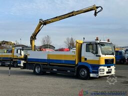 MAN TGM 18.250 Kran Hiab 099 gefaltet am Heck 1.Hand