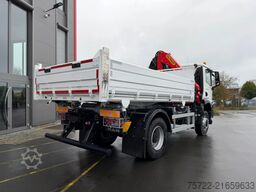 MAN TGM 18.320 4x4 3-Seiten Krankipper PALFINGER