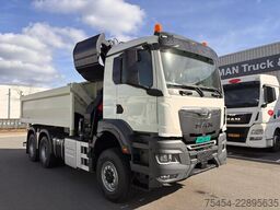 MAN TGS 33.440 | 6x6 | Automaat | kraan | kipper |