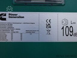 Cummins C550D5Q Declaration of Conformity, Diesel, 550kVA,