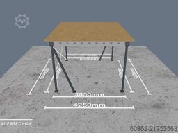 21,25 m² Lagerbühne , OK 300 cm 500 kg/m², sofort ab Lager